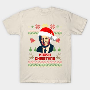 Boris Yeltsin Merry Christmas T-Shirt